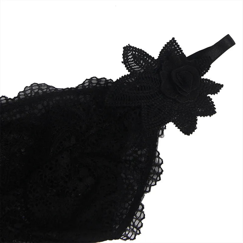 lingerie nuisette sexy noire dentelle tulle femme élégante grande taille silhouette sublimée raffinement glamour léger florale confort extensible soutien poitrine
