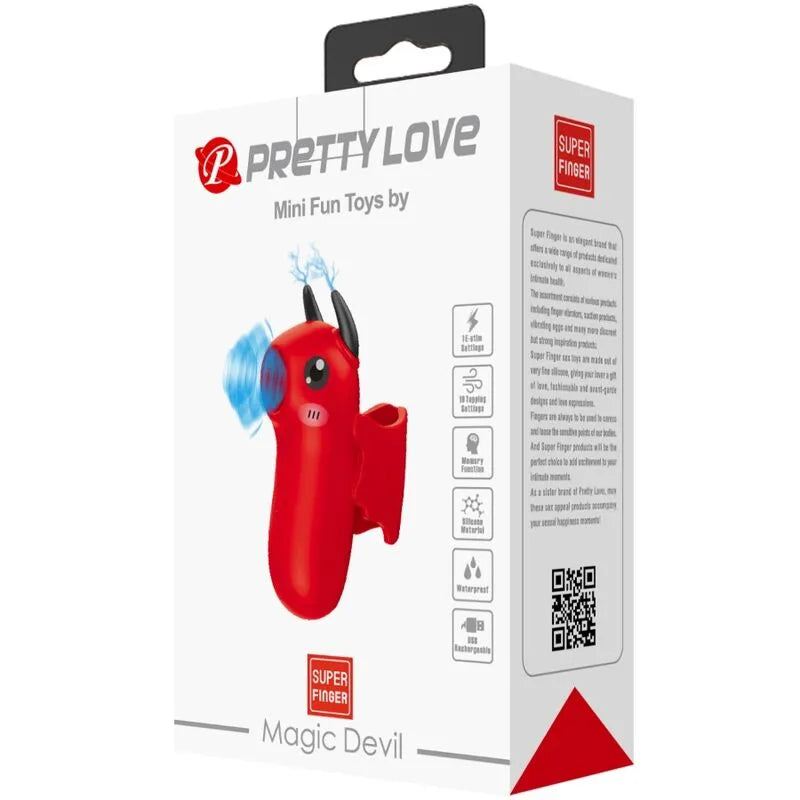 mini vibrant rechargeable silicone rouge dix fonctions tapotement choc électrique ergonomique compact discret portable voyage puissant hypoallergénique
