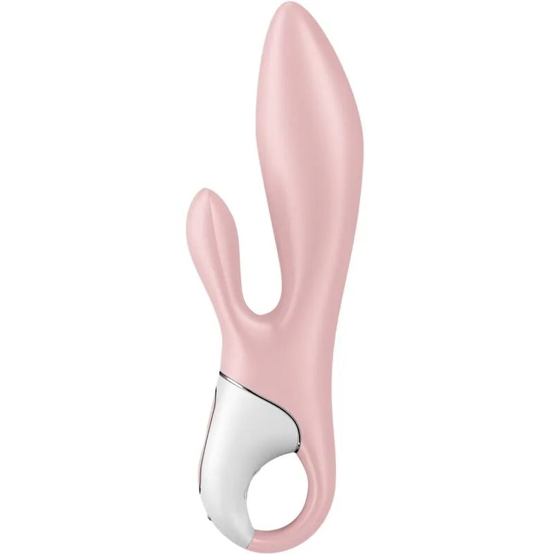 Vibromasseur gonflable silicone rose stimulation point G clitoris étanche