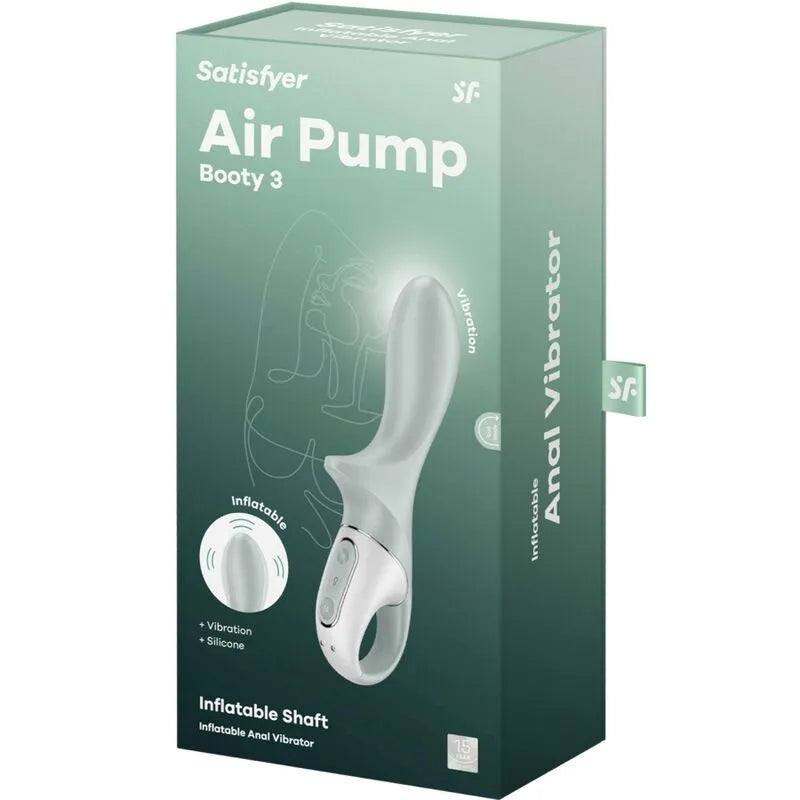 Vibromasseur anal gonflable silicone rechargeable stimulation anale prostatique discrète