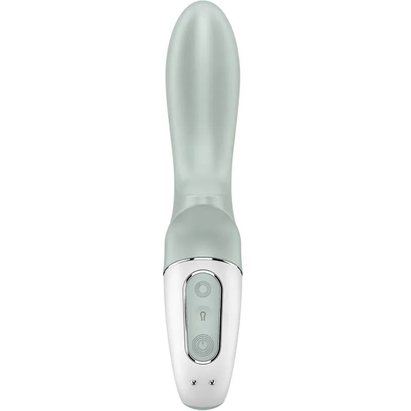 Vibromasseur anal gonflable silicone rechargeable stimulation anale prostatique discrète