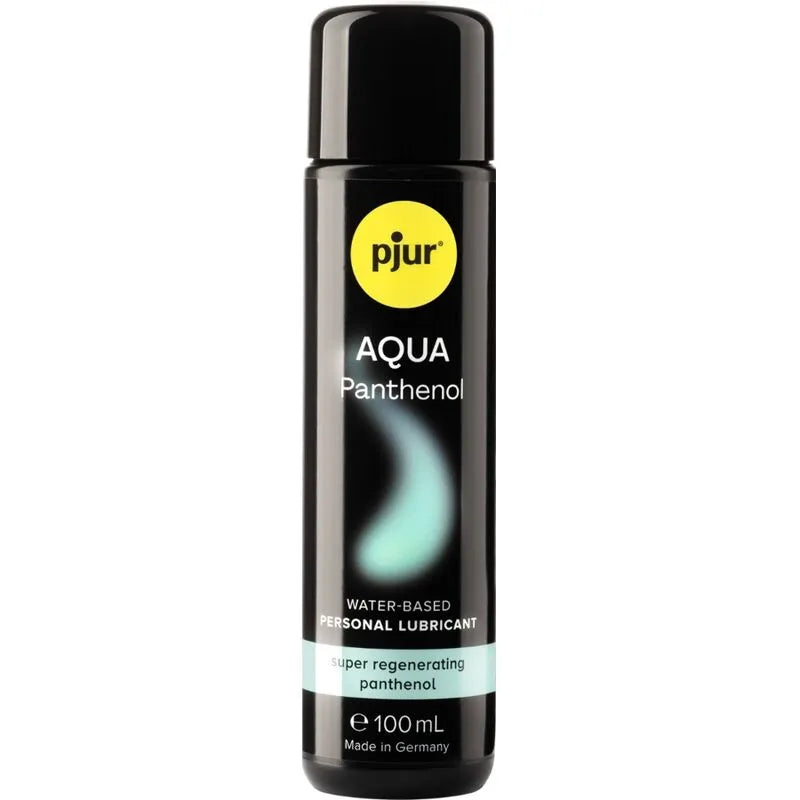 lubrifiant aqueux longue durée hydratant panthénol soin régénérant peau compatible préservatifs accessoires flacon 100ml pratique usage quotidien intime massage marque