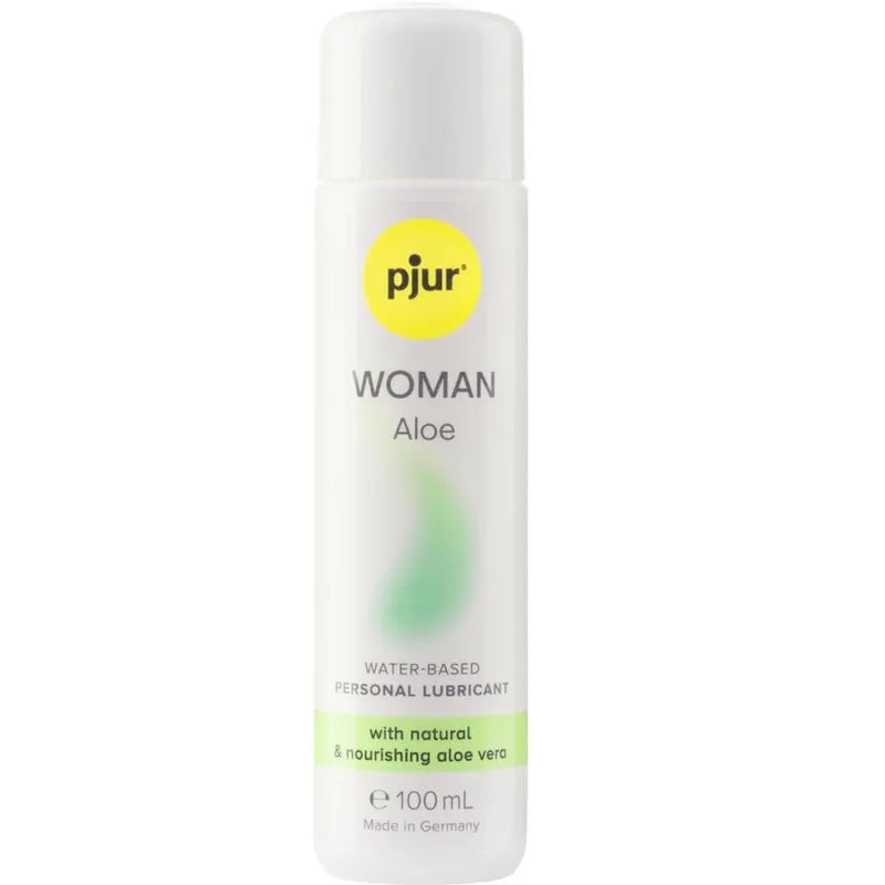 lubrifiant personnel aqueux aloe vera hydratant apaisant non collant sans glycérine sans parabènes compatible préservatifs peaux sensibles femmes 100ml