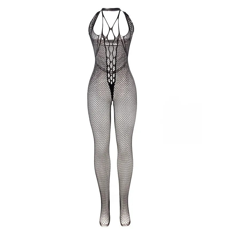 Body résille noir Subblime, bretelles poitrine et dos, design séduisant pour occasions spéciales, confort et élégance.