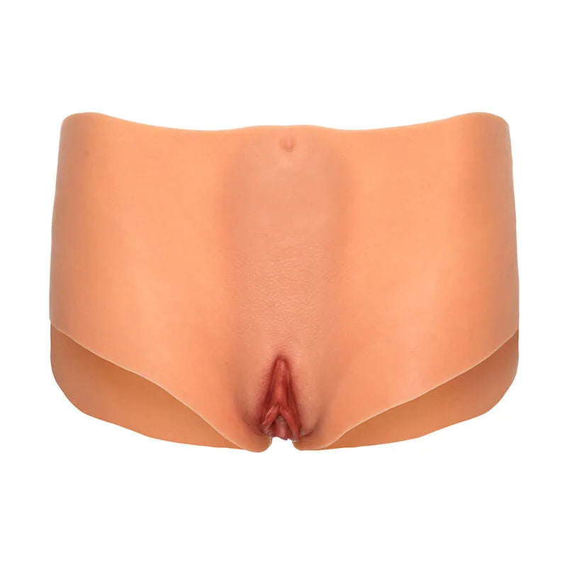 culotte silicone vagin ouvert anus réaliste anatomique moulage intégral confortable durable hypoallergénique flexible naturel sensation peau intime transformation transgenre