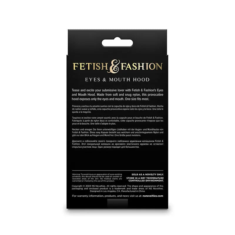 Capuchon blanc en nylon doux, couvrant yeux et bouche, ajustable, érotique et mystérieux, pour jeux de rôle et domination.