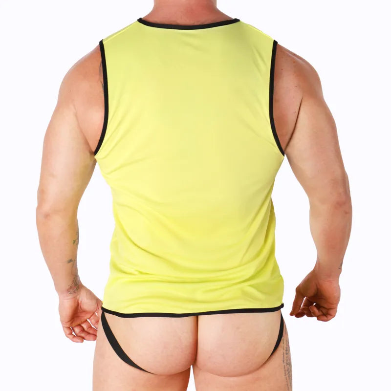 T-shirt homme rouge sportif polyamide viscose léger élastique ajusté