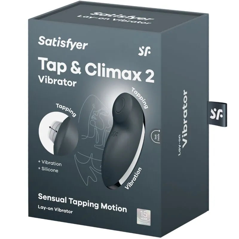 Vibromasseur silicone doux pour corps avec programmes vibrations et tapotements