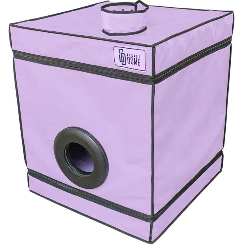 SECRET DOME Cabine Bukkake Violette Jeux de Pouvoir Sensuels avec LED