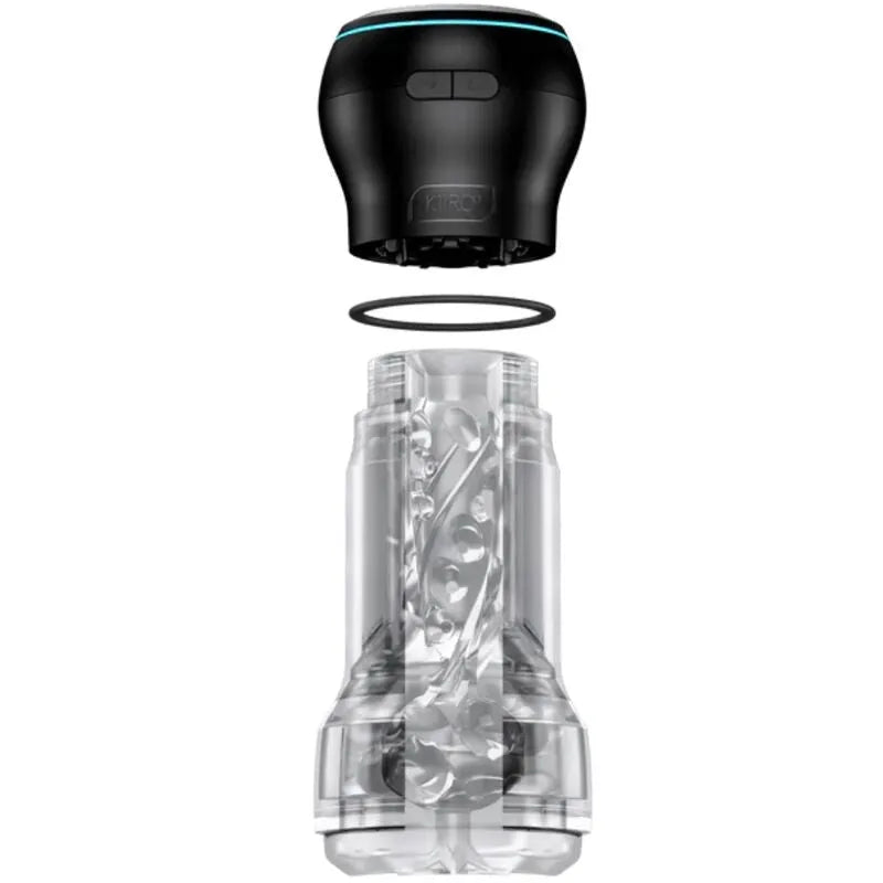 masturbateur cristallin transparent aspiration puissant sensoriel visuel interactif personnalisable réglable portable discret compact connectable intelligent ergonomique silencieux