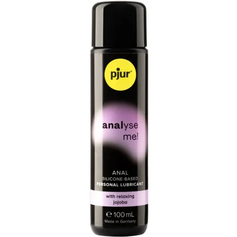 lubrifiant silicone anal relaxant débutants jojoba naturel durable non collant compatible préservatifs discret pratique sécurisé hypoallergénique sans parfum