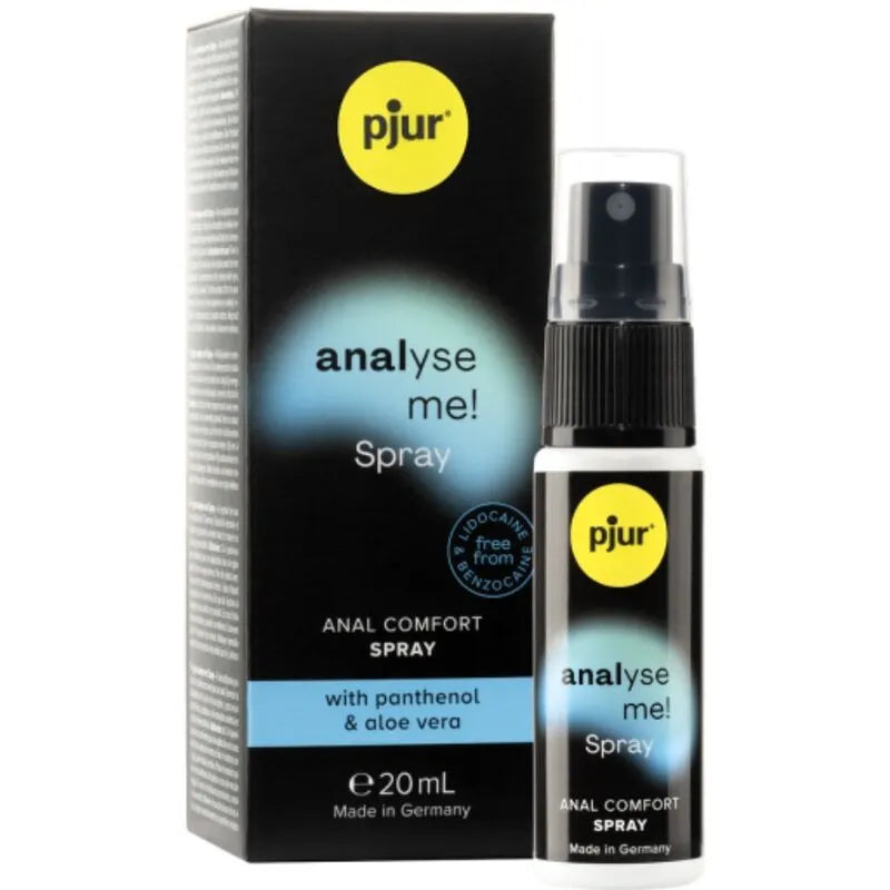 Spray relaxation pénétration anale sans douleur débutants compatible préservatifs 20ml
