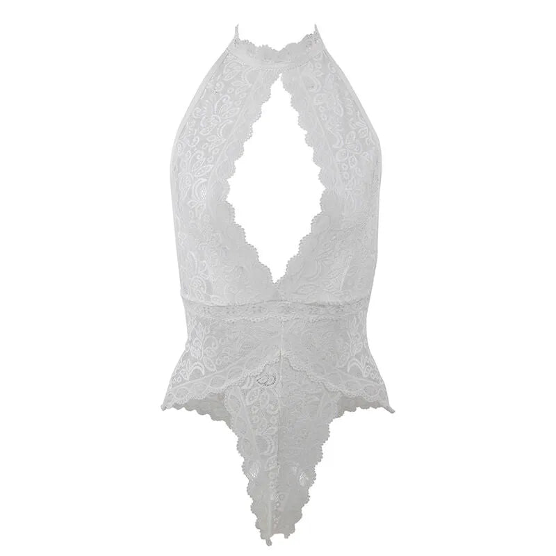 lingerie sexy dentelle blanche grande taille confort maximal body Subblime maintien doux extensible coupe flatteuse romantique quotidien élégant