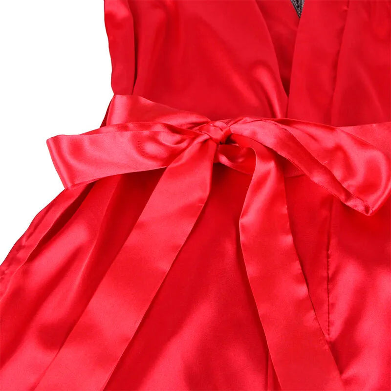 SUBBLIME - Lingerie Femme Sexy Confort Dentelle Rouge Noir Grande Taille
