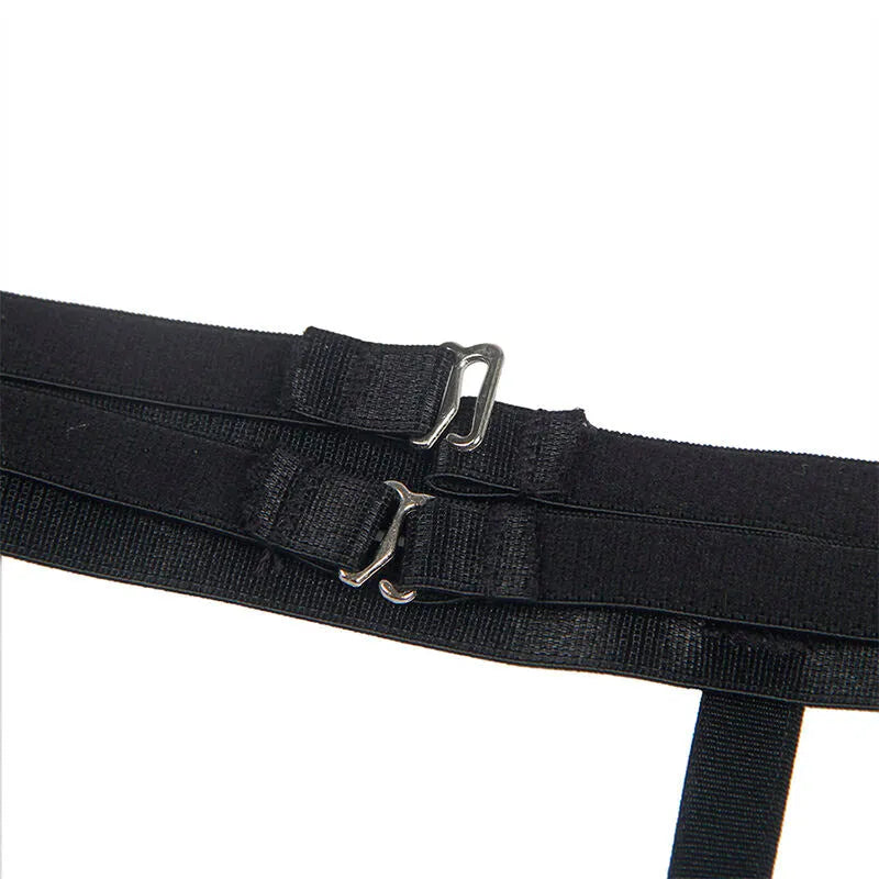 sublime lingerie noire body porte-jarretelles grande taille confort USA