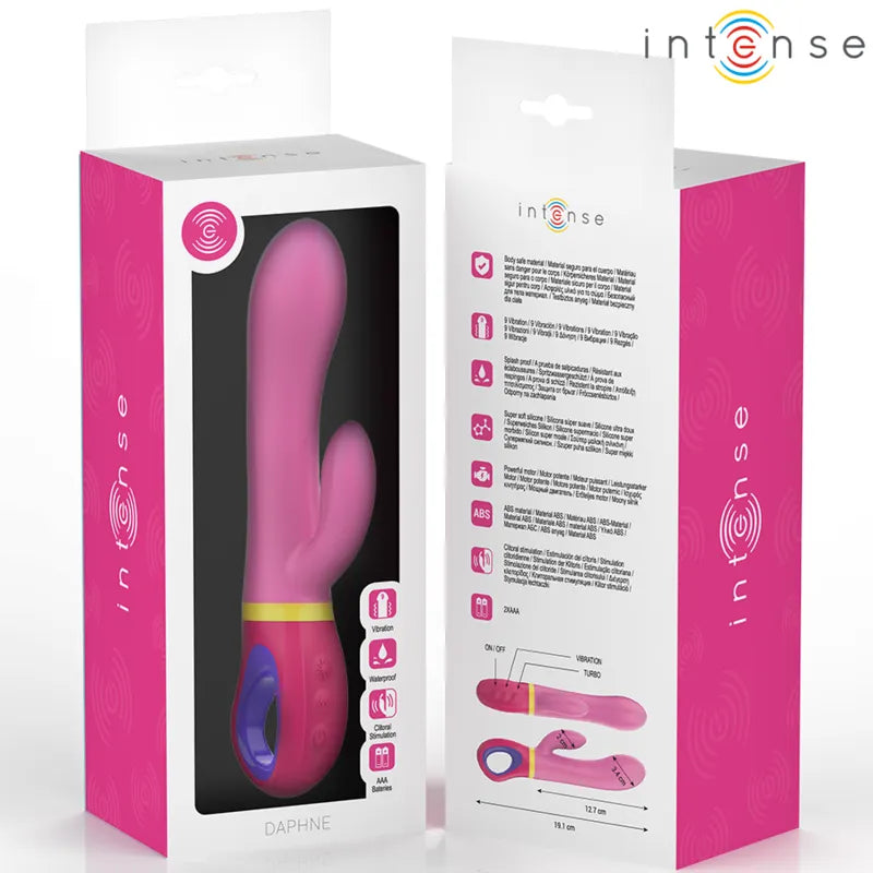 Vibromasseur lapin rose ergonomique double stimulation silicone hypoallergénique waterproof