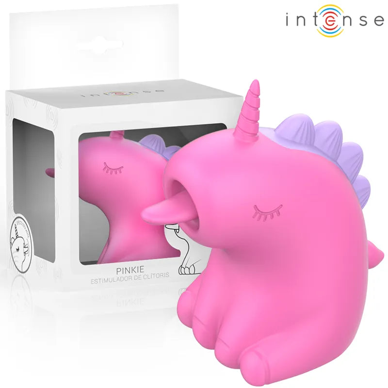 stimulateur unicorn clitoris vibrant fuchsia silicone étanche USB réglable intense