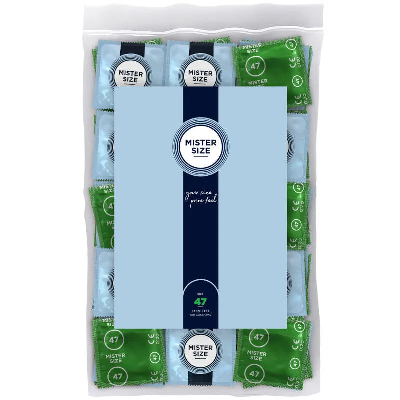 préservatif ultra-fin ajustement parfait latex naturel taille 47 mm sécurité optimale
