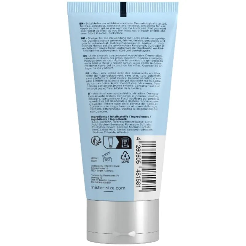 lubrifiant biologique hydrosoluble peau sensible longue durée incolore inodore sans goût testé dermatologiquement compatible préservatifs jouets tube 100 ml