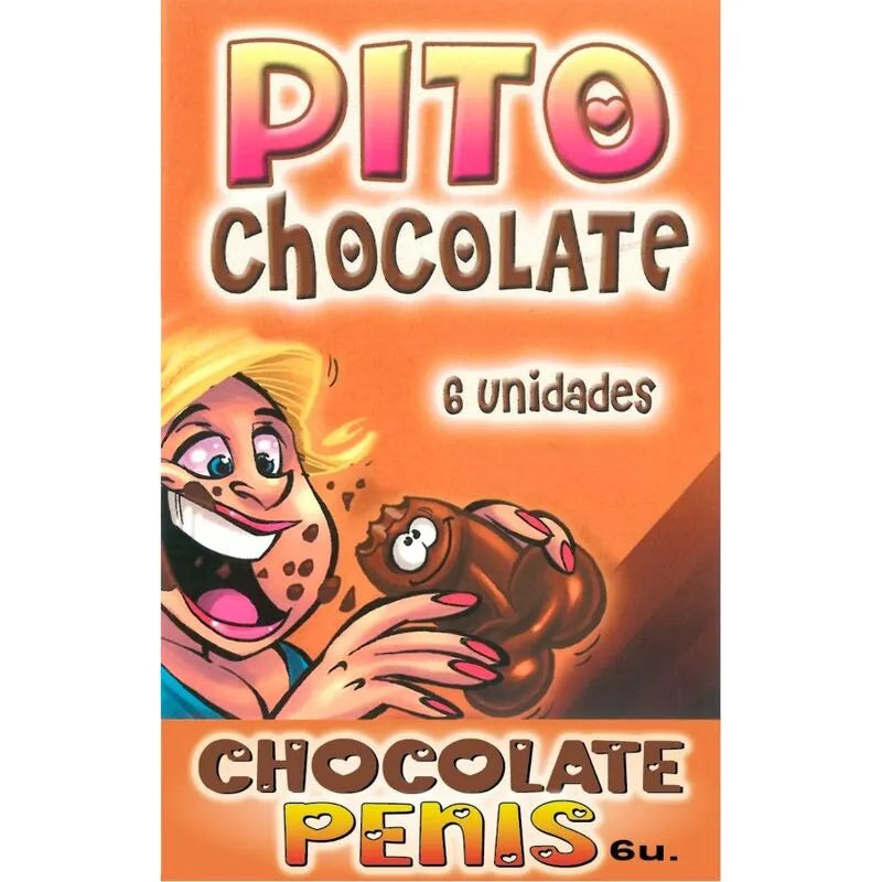 chocolats humoristiques moulés forme pénis festifs gourmands pralinés artisanaux coffret six cadeau original surprise soirée enterrement vie jeune fille garçon