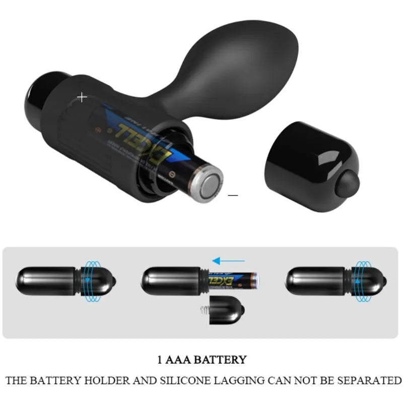 plug anal silicone doux 10 vibrations débutants utilisateurs expérimentés