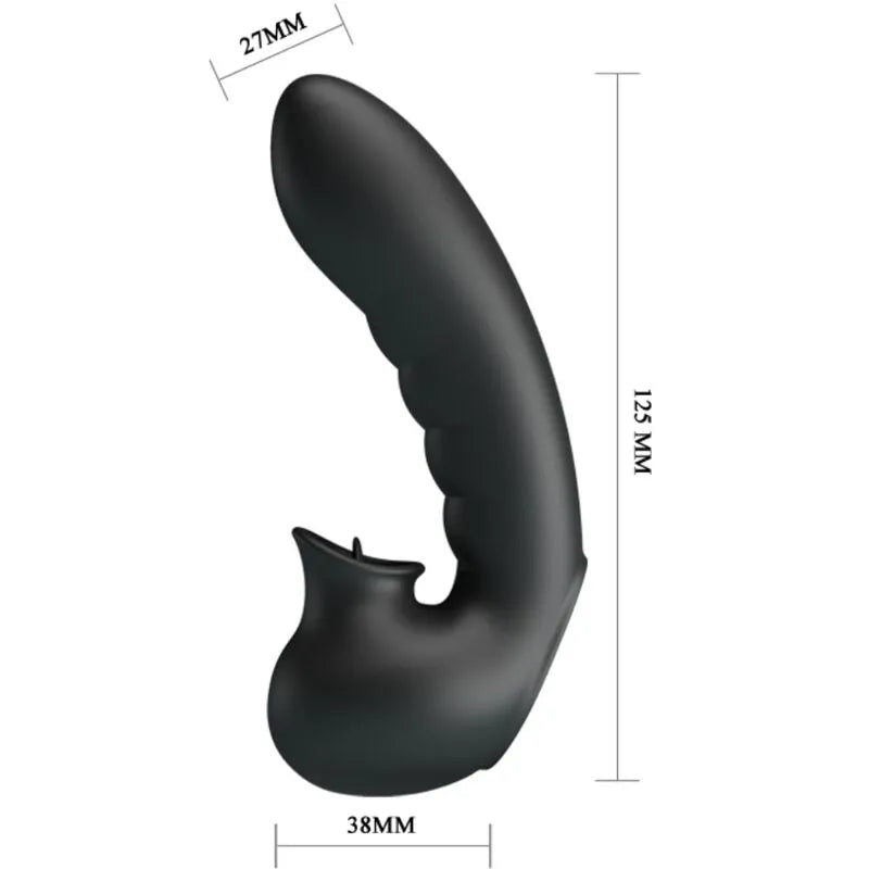 Mini Vibromasseur Silicone Rechargeable Stimulation clitoridienne Doux Noir Compact Discret Ergonomique Portable Silencieux Puissant 12 Vibrations Écologique