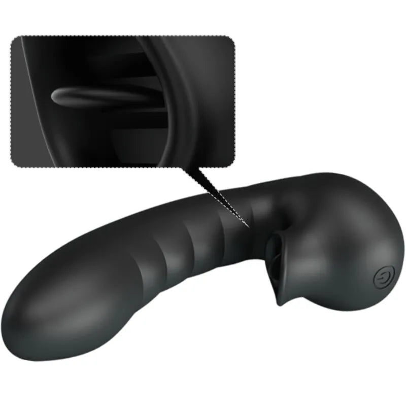 Mini Vibromasseur Silicone Rechargeable Stimulation clitoridienne Doux Noir Compact Discret Ergonomique Portable Silencieux Puissant 12 Vibrations Écologique