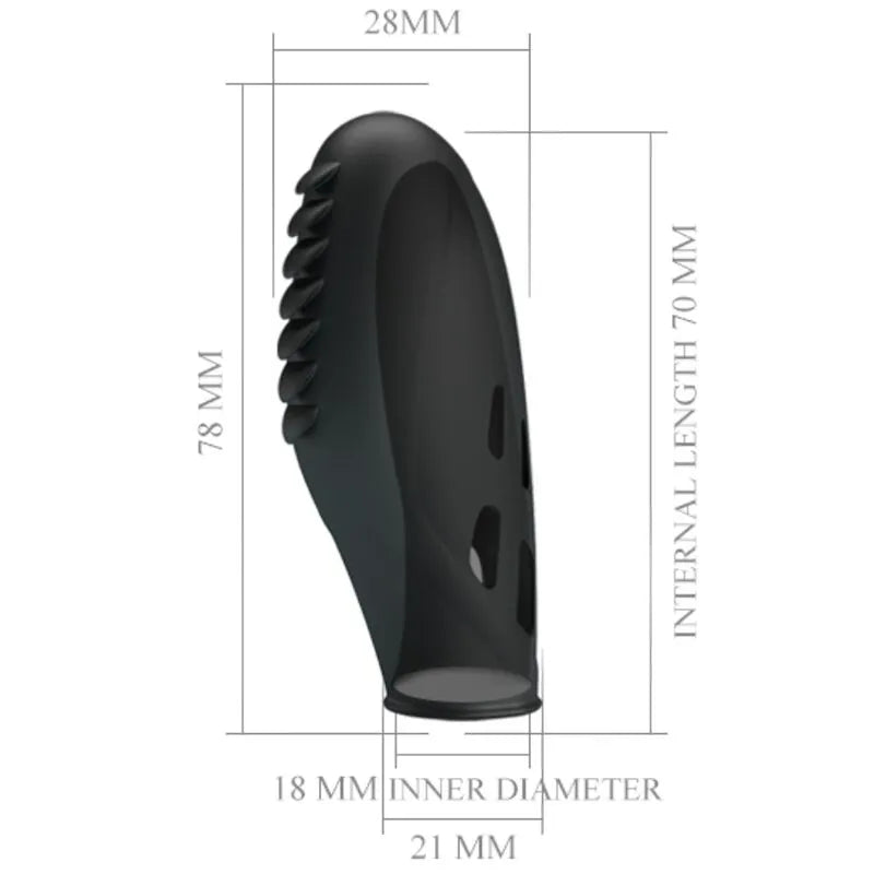 vibromasseur doigt silicone ultra-lisse vibrations ajustables jeux couple mamelons clitoris