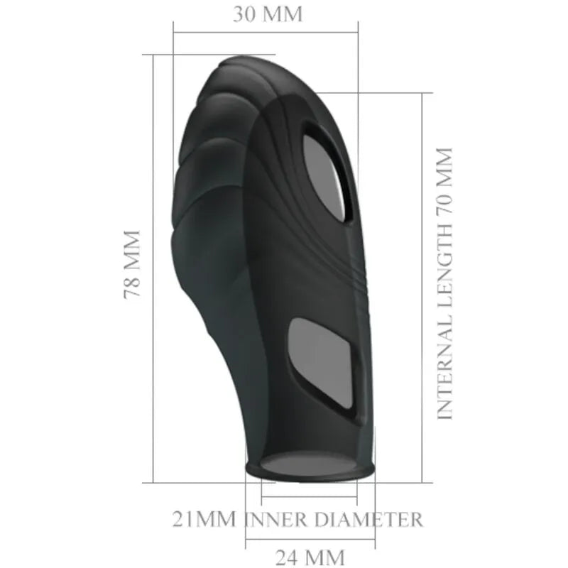 vibromasseur doigt silicone ultra-lisse stimulation clitoris jeux couple noir