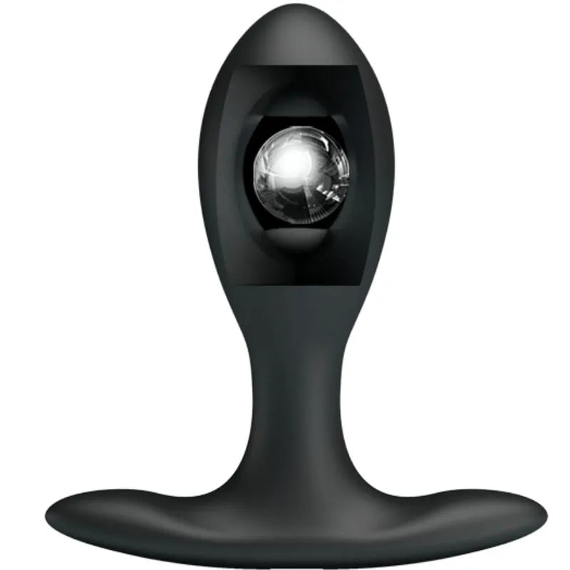 plug anal gonflable silicone noir sécurité confort plaisir étanche