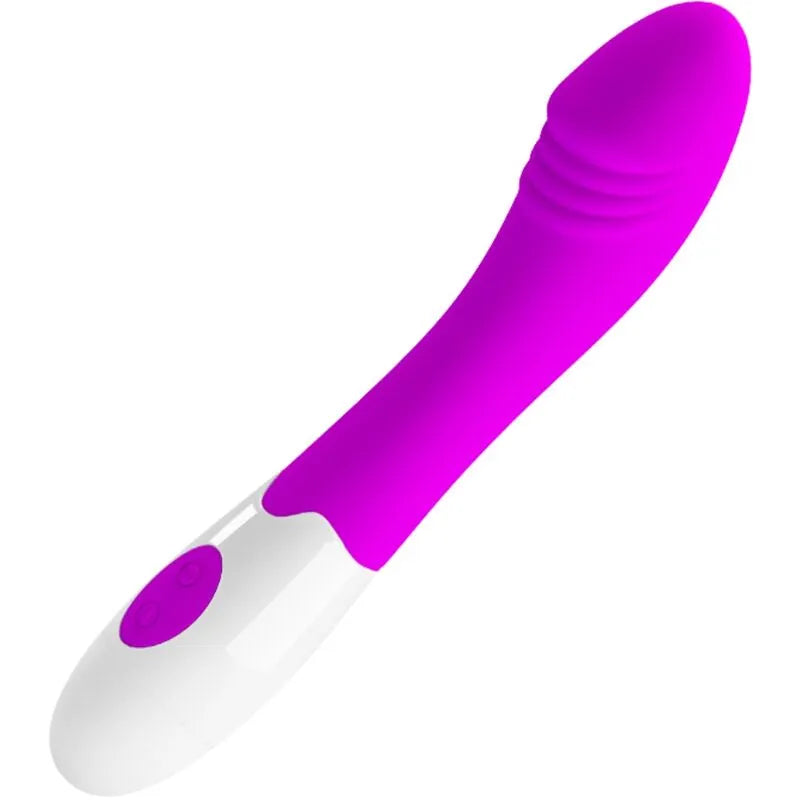 Vibromasseur silicone violet 30 fonctions point G piles AAA plaisir maximal
