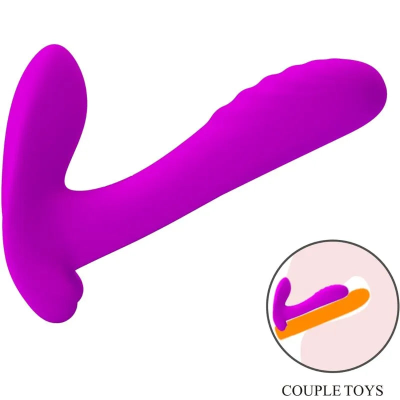 vibromasseur silicone médical télécommande 12 modes étanche discret portable violet