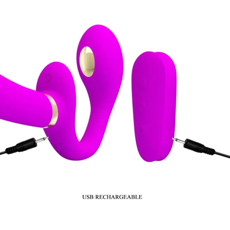 Stimulateur Clitoridien Tapotant Silicone Violet 7 Fonctions Vibration
