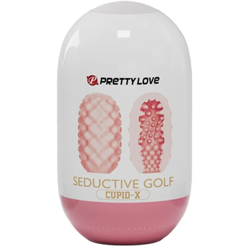 masturbateur homme CUPID X rose sensations multiples TPR étanche textures intérieures stimulantes trois tunnels modèles superextensible doux sans phtalate discret