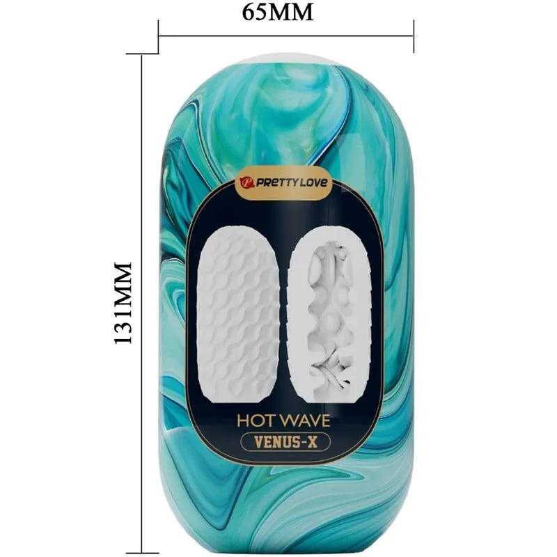masturbateur homme thermoplastique sans phtalate texture stimulante tunnels variés hyperextensible étanche douche portable discret anatomie confortable sensations intenses personnalisées venusx