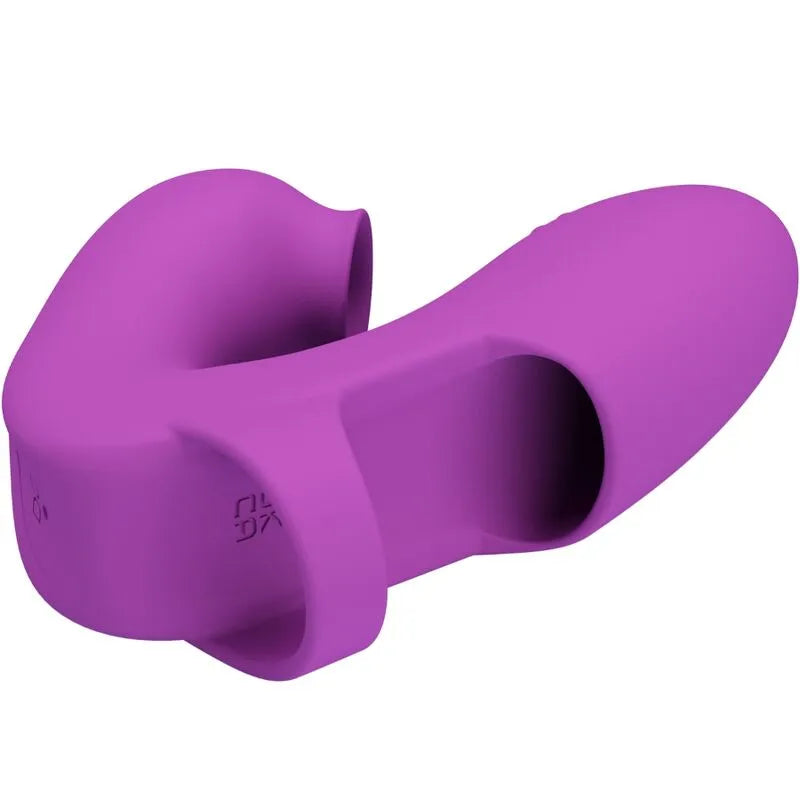 Vibromasseur doigt silicone rechargeable 7 modes stimulation clitoridienne point G