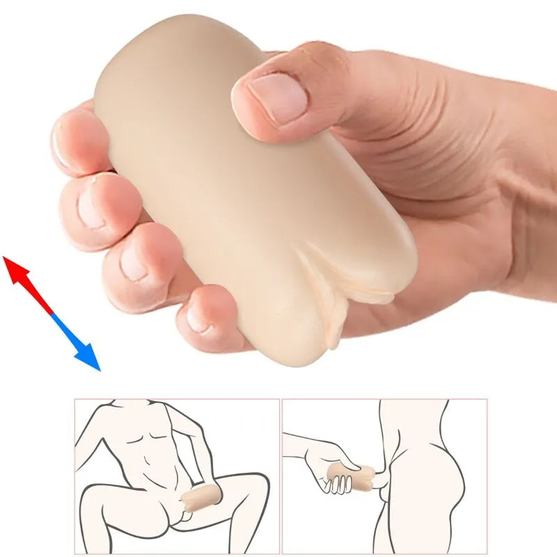 masturbateur masculin TPR étanche extensible textures internes stimulantes trois couleurs sensations multiples sans phtalates facile nettoyage ergonomique