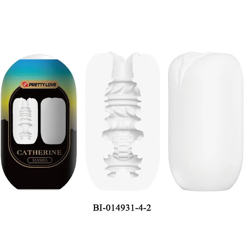 masturbateur masculin TPR étanche extensible textures internes stimulantes trois couleurs sensations multiples sans phtalates facile nettoyage ergonomique