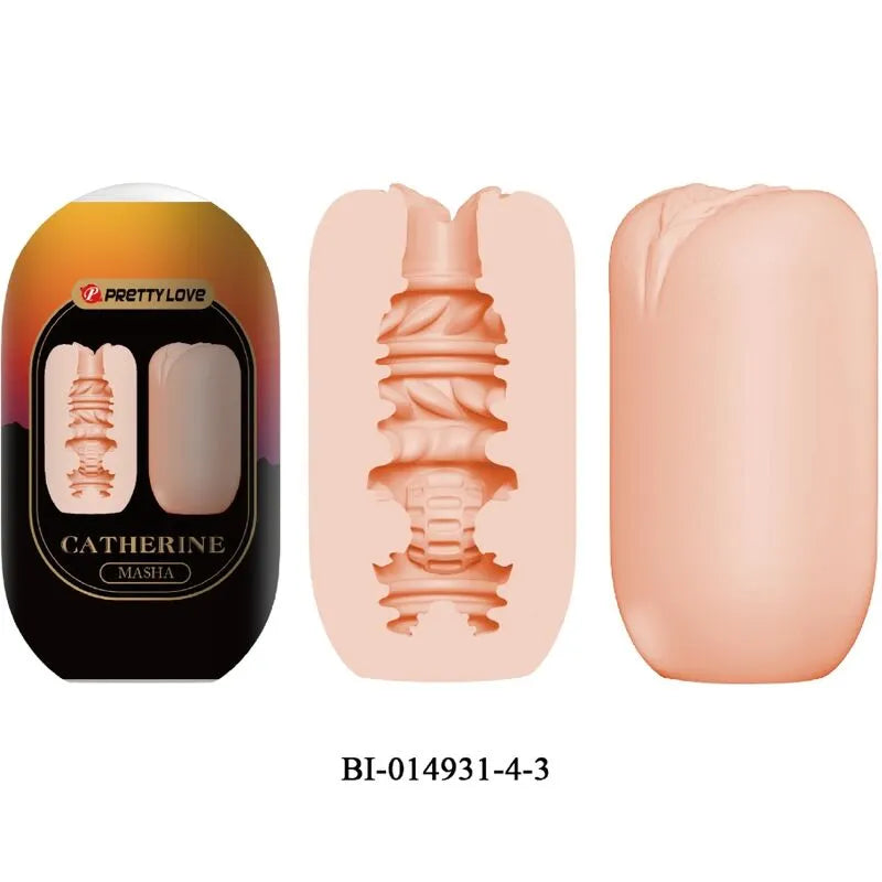 masturbateur masculin TPR étanche extensible textures internes stimulantes trois couleurs sensations multiples sans phtalates facile nettoyage ergonomique