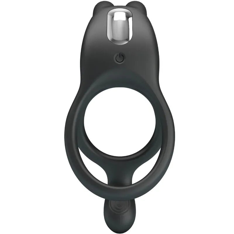 anneau pénien vibrant silicone retardateur éjaculation stimulation clitoridienne puissante ergonomique hypoallergénique doux rechargeable USB sept fonctions étanche discret confortable