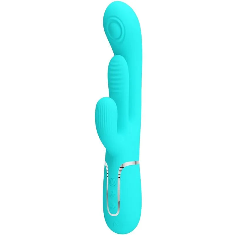 Vibromasseur rabbit silicone velours vibrations personnalisées couples intenses chambre à coucher