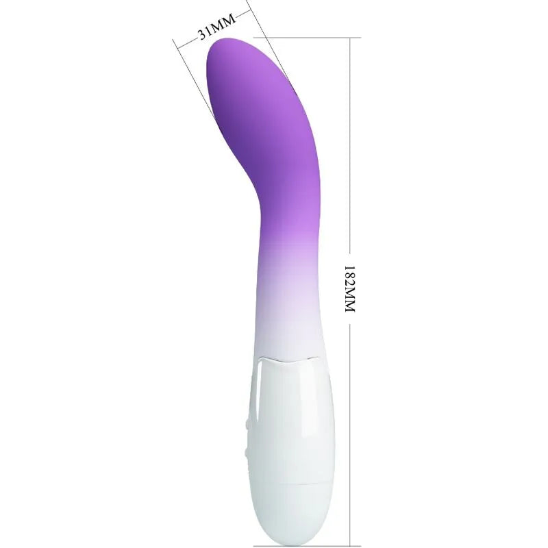 Vibromasseur point G silicone 30 modes violet stimulation intense nuits plaisir