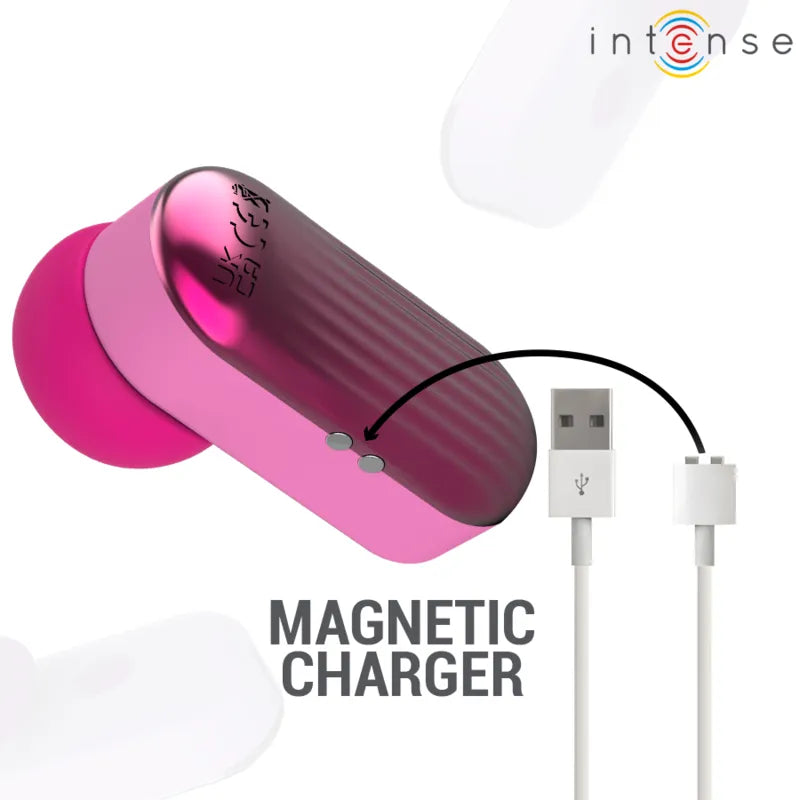 Stimulateur clitoridien compact rose violet mode tapotement moteur puissant silencieux