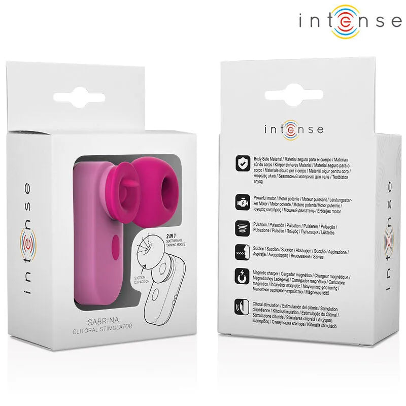 Stimulateur clitoridien compact rose violet mode tapotement moteur puissant silencieux