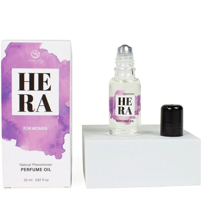 Parfum féminin naturel roll-on gardénia vanille truffe 20ml SecretPlay