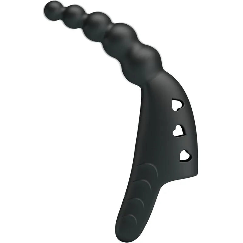 Vibromasseur Flexible Silicone Noir 10 Fonctions Vibration Rechargeable Point G Clitoris