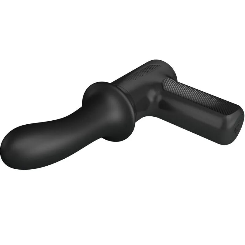 pistolet massage super puissant silicone 5 réglages noir USB Type-C