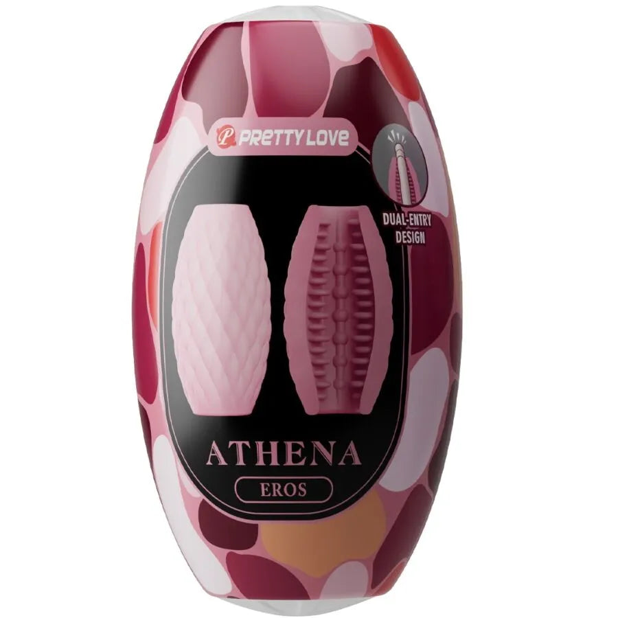 masturbateur homme compact étanche double entrée TPR texture interne stimulante voyage douche baignoire portable discret lavable doux durable adhérence sensation