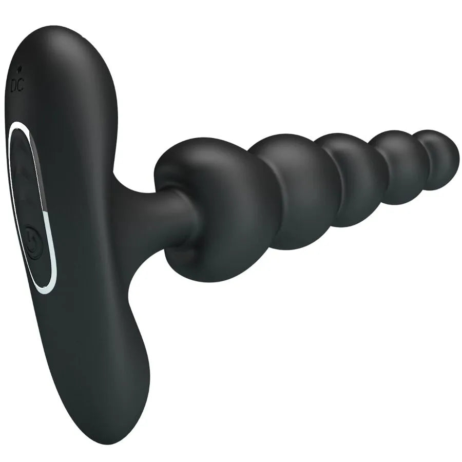 jouet anal sexuel silicone doux flexible ergonomique élégant noir rechargeable usb vibrations multiples silencieux puissant discret