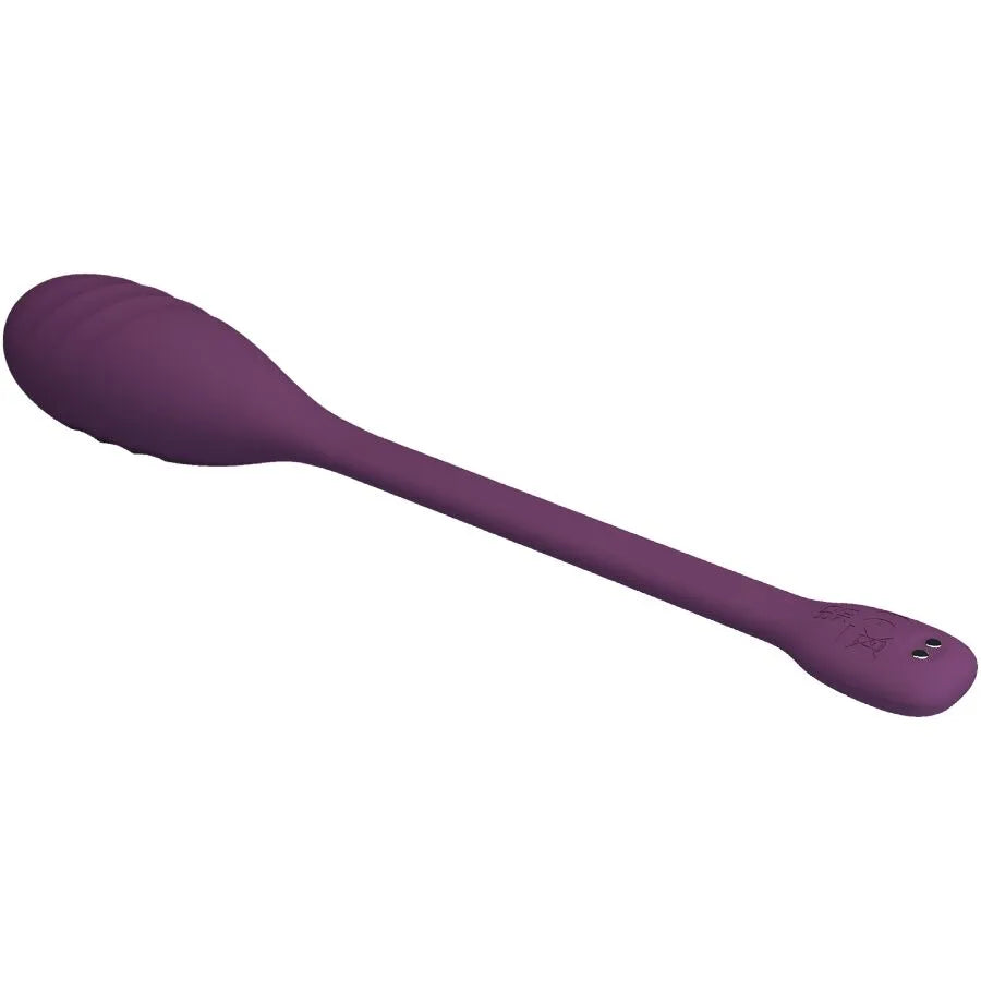 vibromasseur violet contrôle application smartphone silicone 12 modes vibration